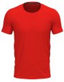 Heren T-shirt Strech Stedman Clive ST9600 Scarlet Red